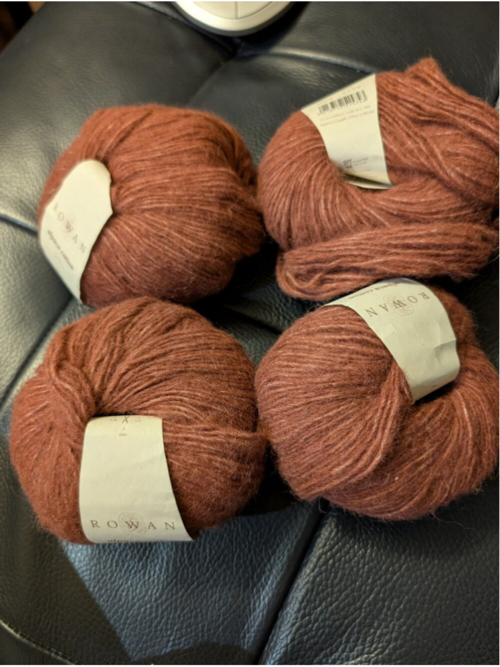 Rowan Soft Yarn - Terracotta Brown (4 Balls)